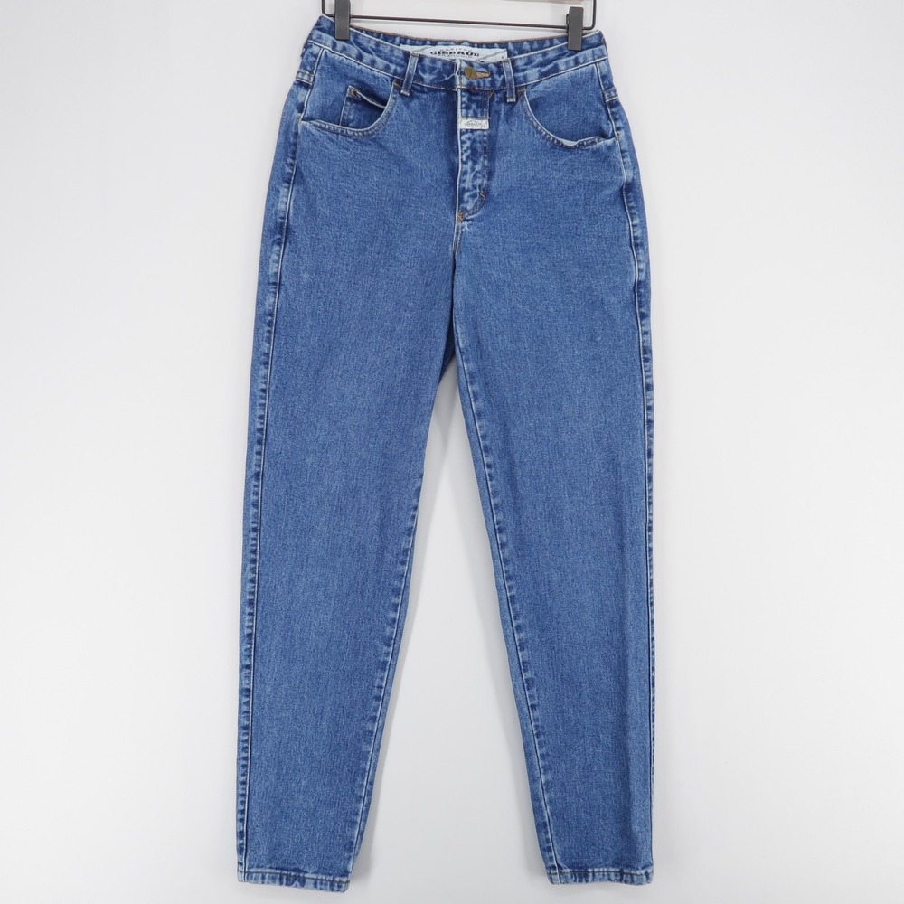 Vintage Marithe Francois Girbaud Jeans Womens 9/10 Long Blue High Rise Tapered
